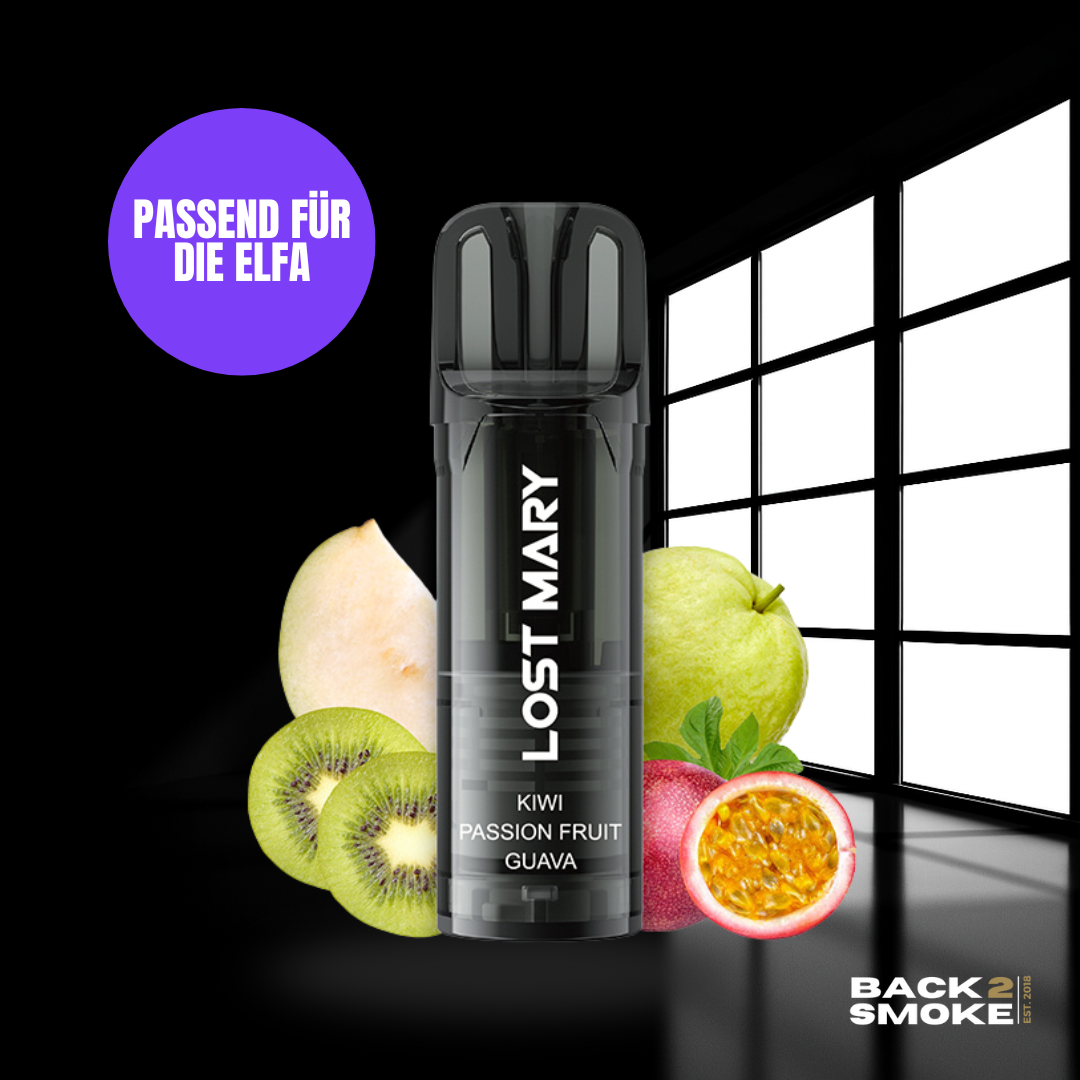 Lost Mary (Elfbar) Pods (2er) 20mg - Kiwi Passionfruit Guava