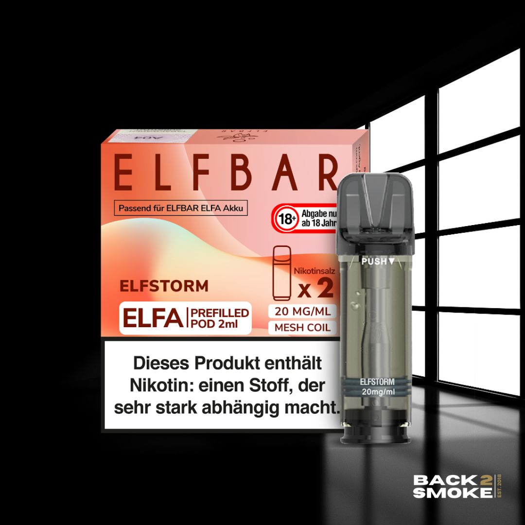 Elfbar Elfa Pods (2er) 20mg - Elfstorm