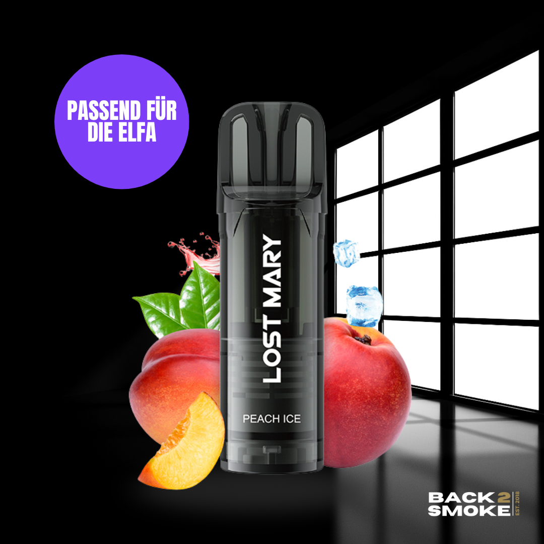 Lost Mary (Elfbar) Pods (2er) 20mg - Peach Ice