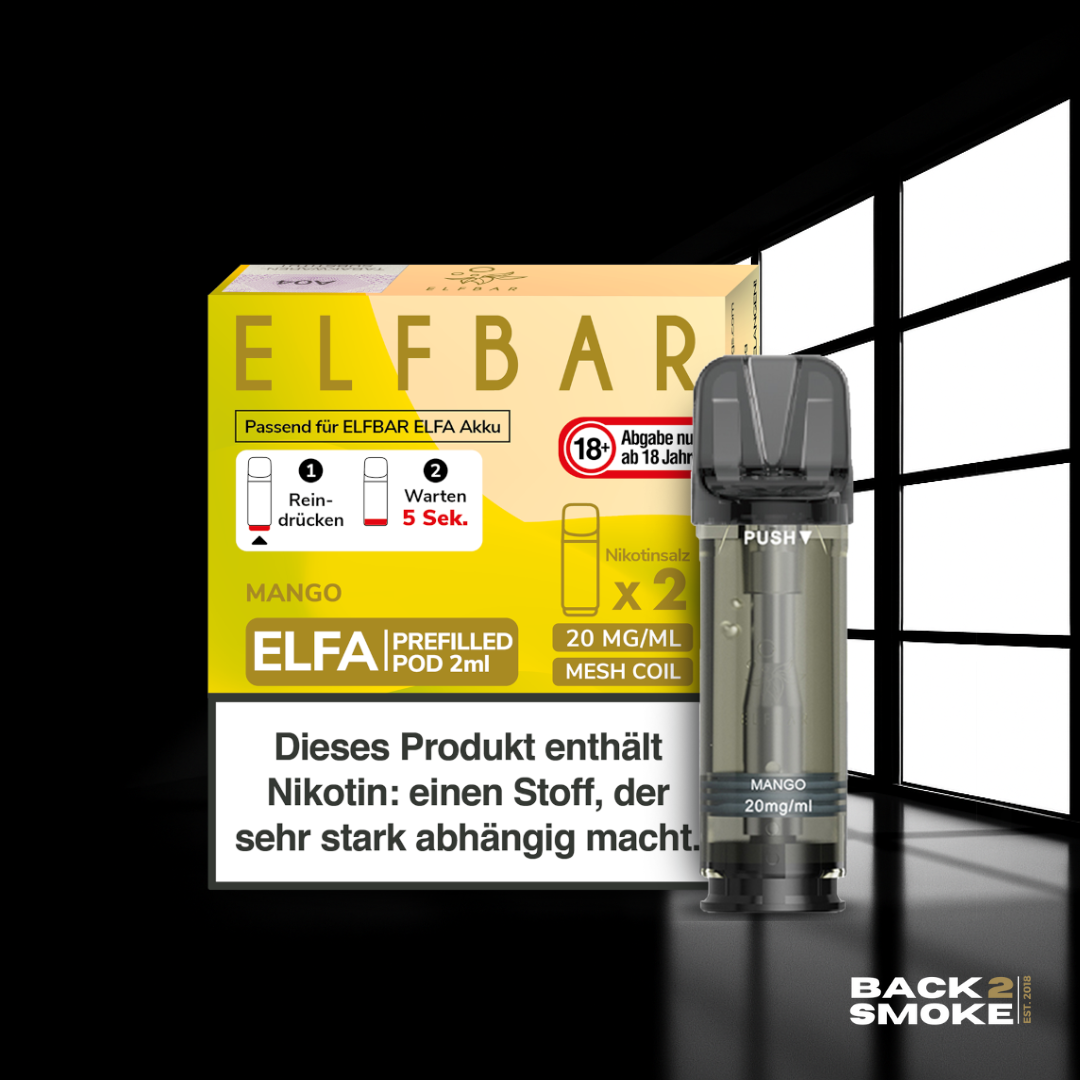 Elfbar Elfa Pods (2er) 20mg - Mango