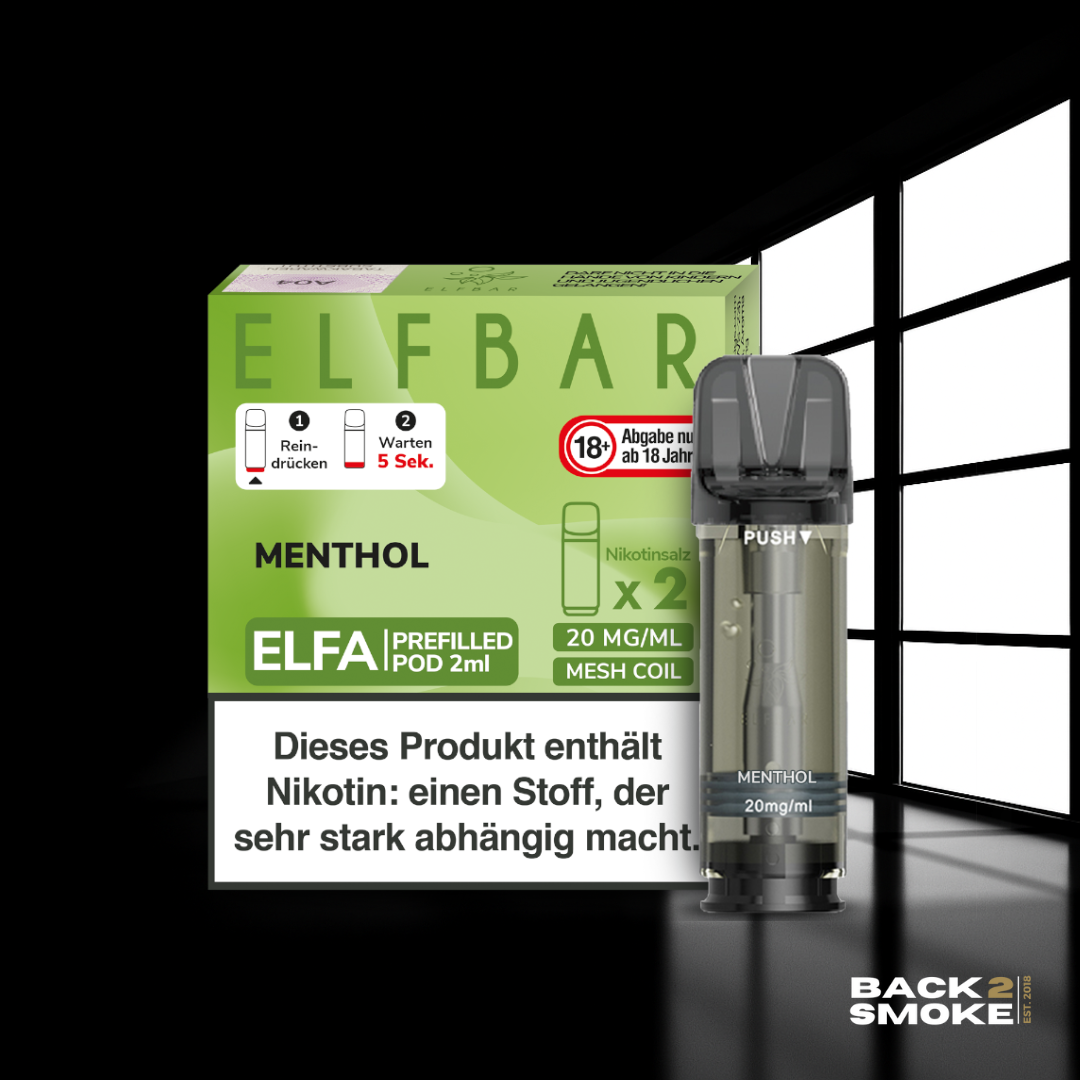 Elfbar Elfa Pods (2er) 20mg - Menthol