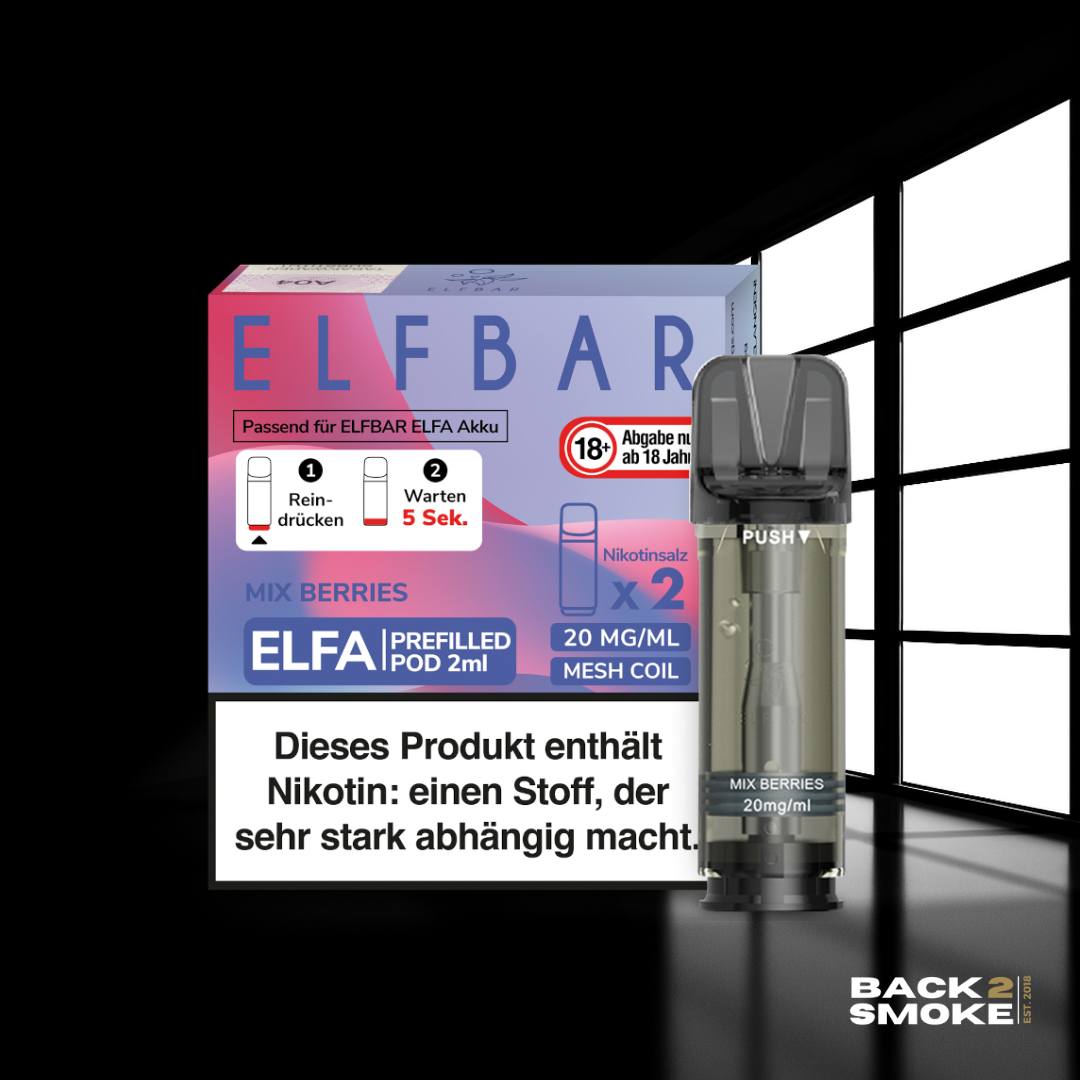 Elfbar Elfa Pods (2er) 20mg - Mix Berries