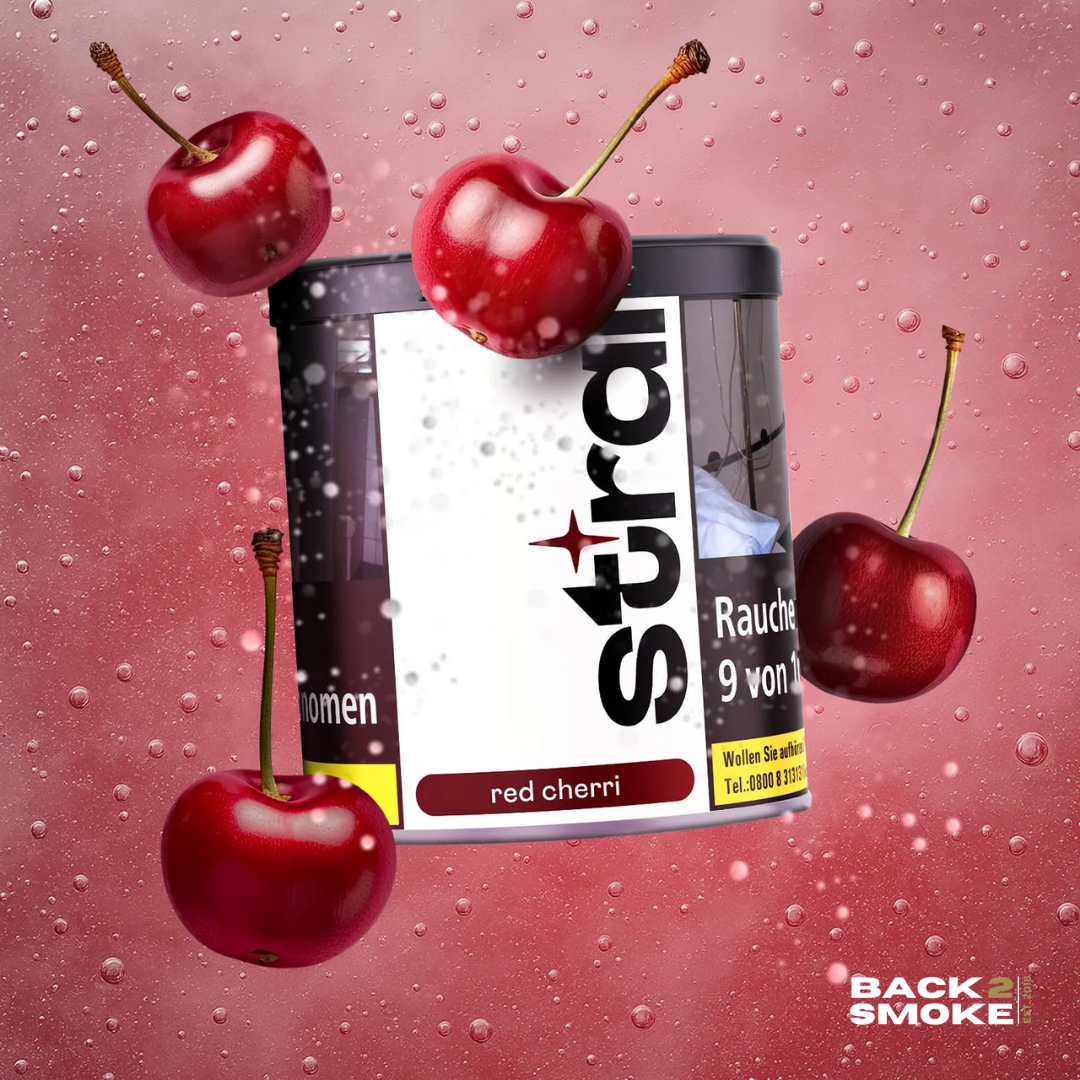 Stral Tobacco 200g by. Moze - Red Cherri