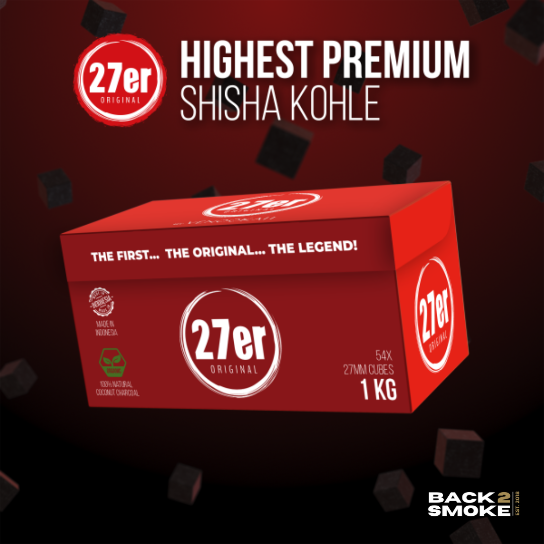 Venookah 27er Original Shishakohle