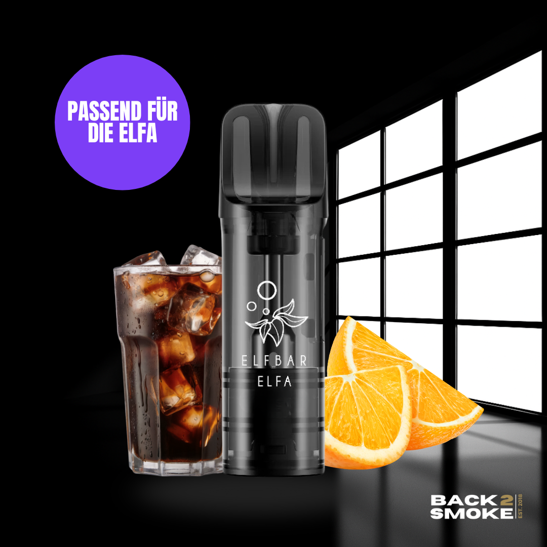 Elfbar Elfa Pods (2er) 20mg - Cola Orange