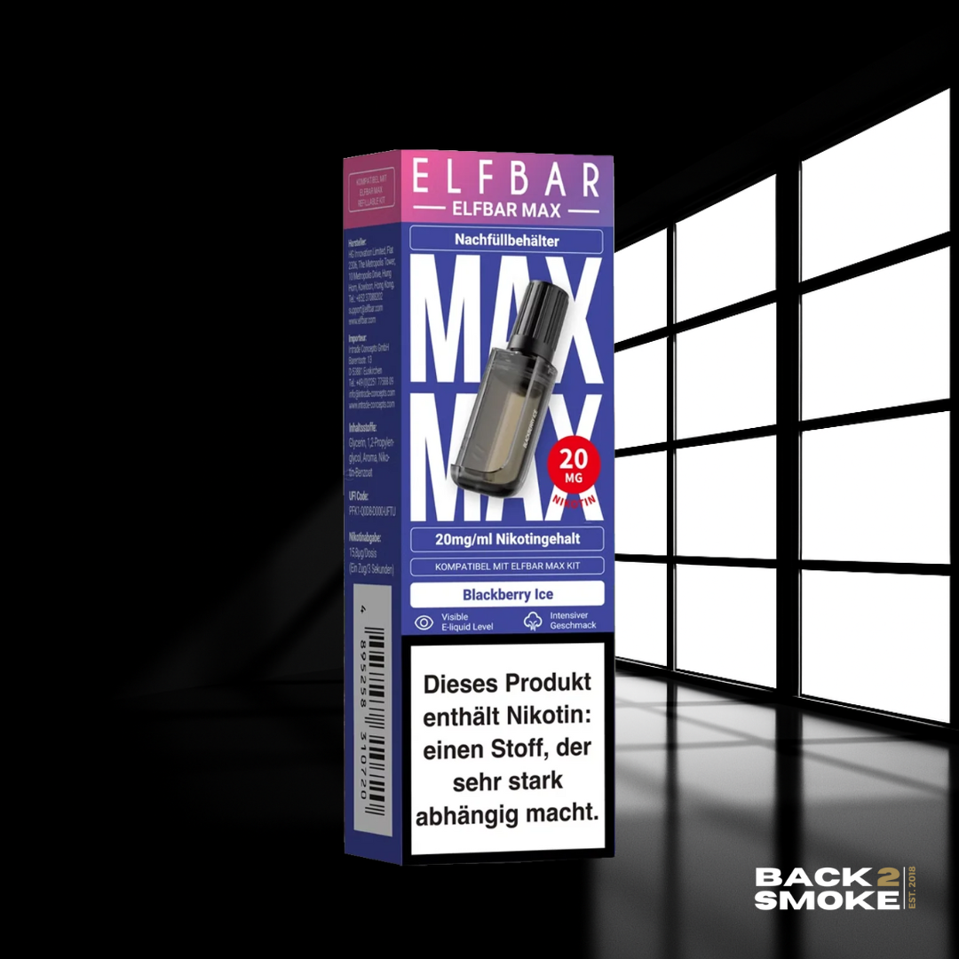 Elfbar Max Pod 6000 Züge - Blackberry Ice