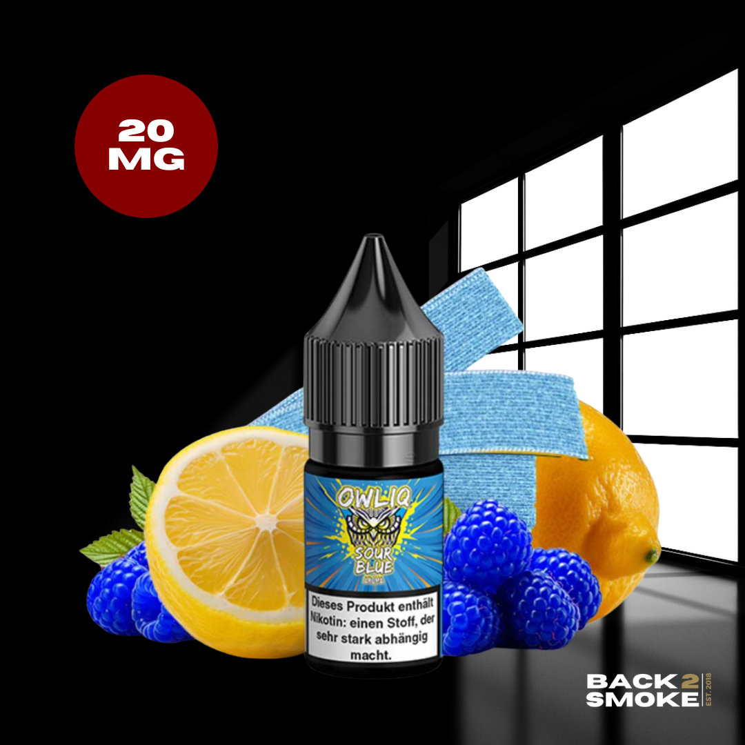 OWL Liquid 10ml - 20mg - Sour Blue