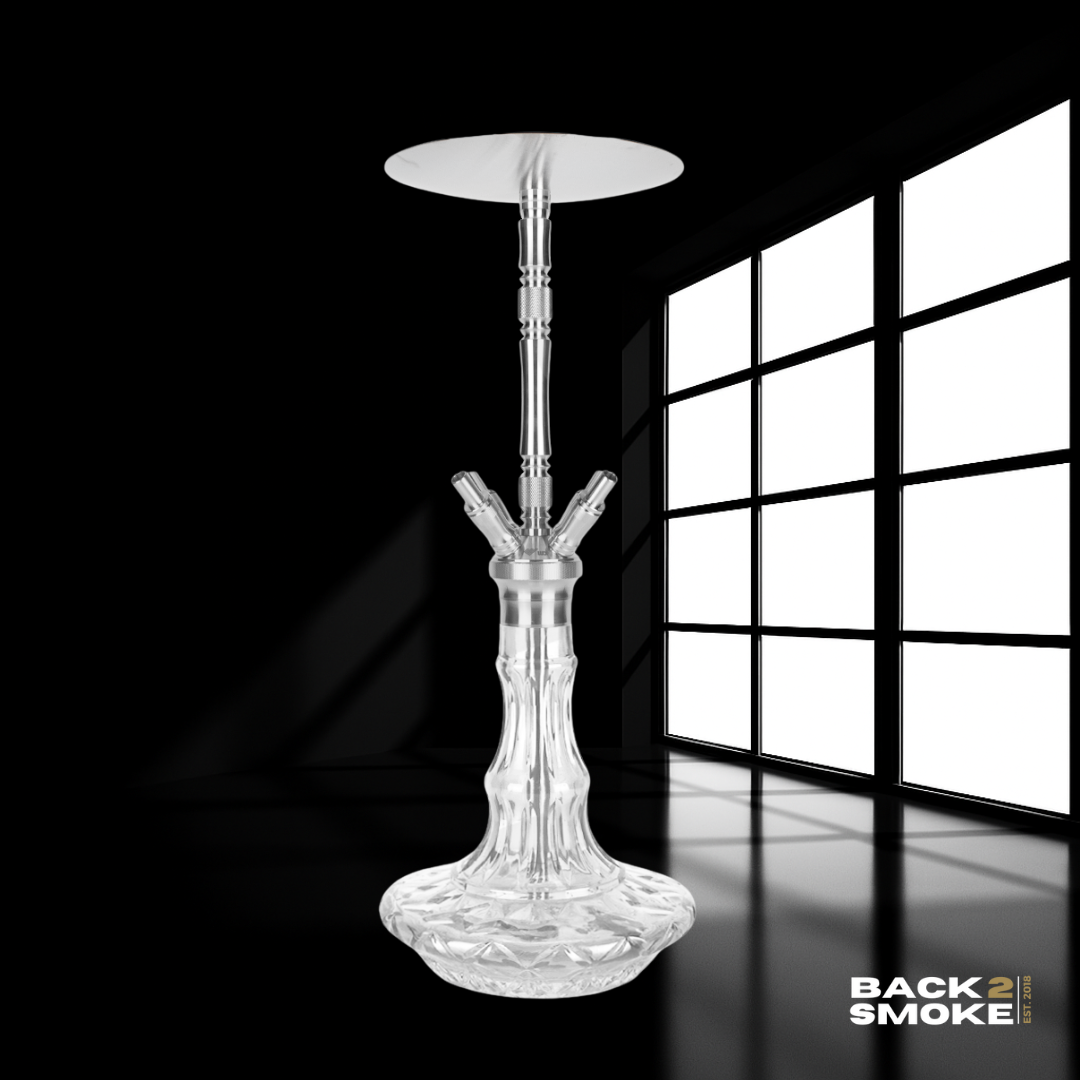 WD Hookah Edelstahl-Shisha - G49-1-9