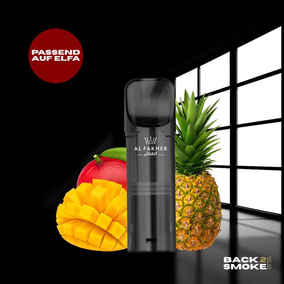 Al Fakher Pods (2er) 20mg - Mango Pineapple