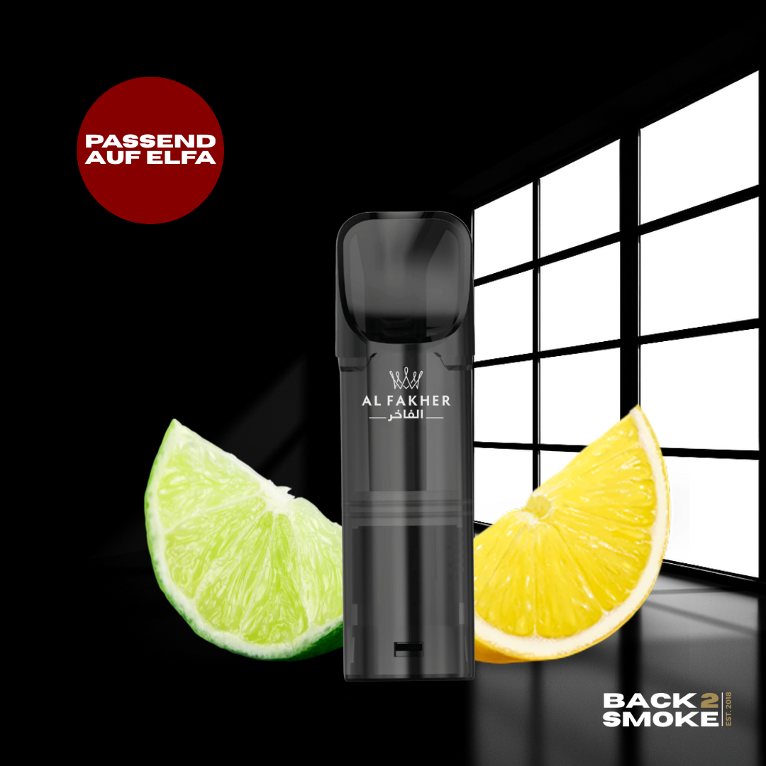 Al Fakher Pods (2er) 20mg - Lemon Lime