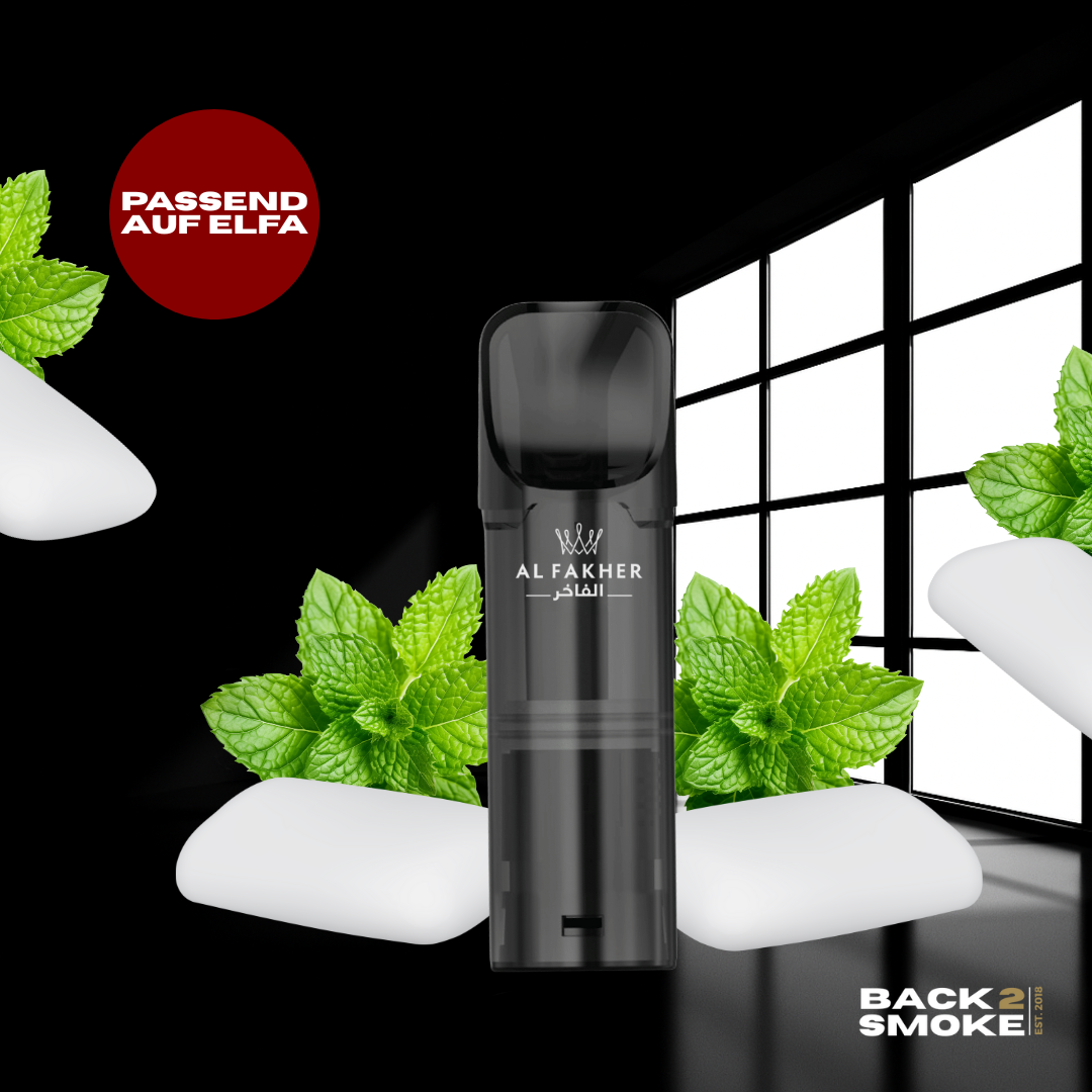 Al Fakher Pods (2er) 20mg - Gum Mint