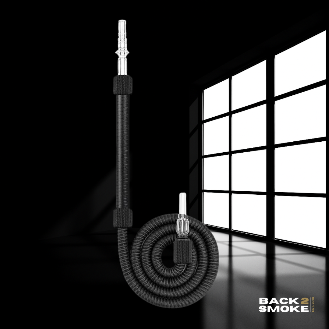 Traditioneller Shishaschlauch - Schwarz