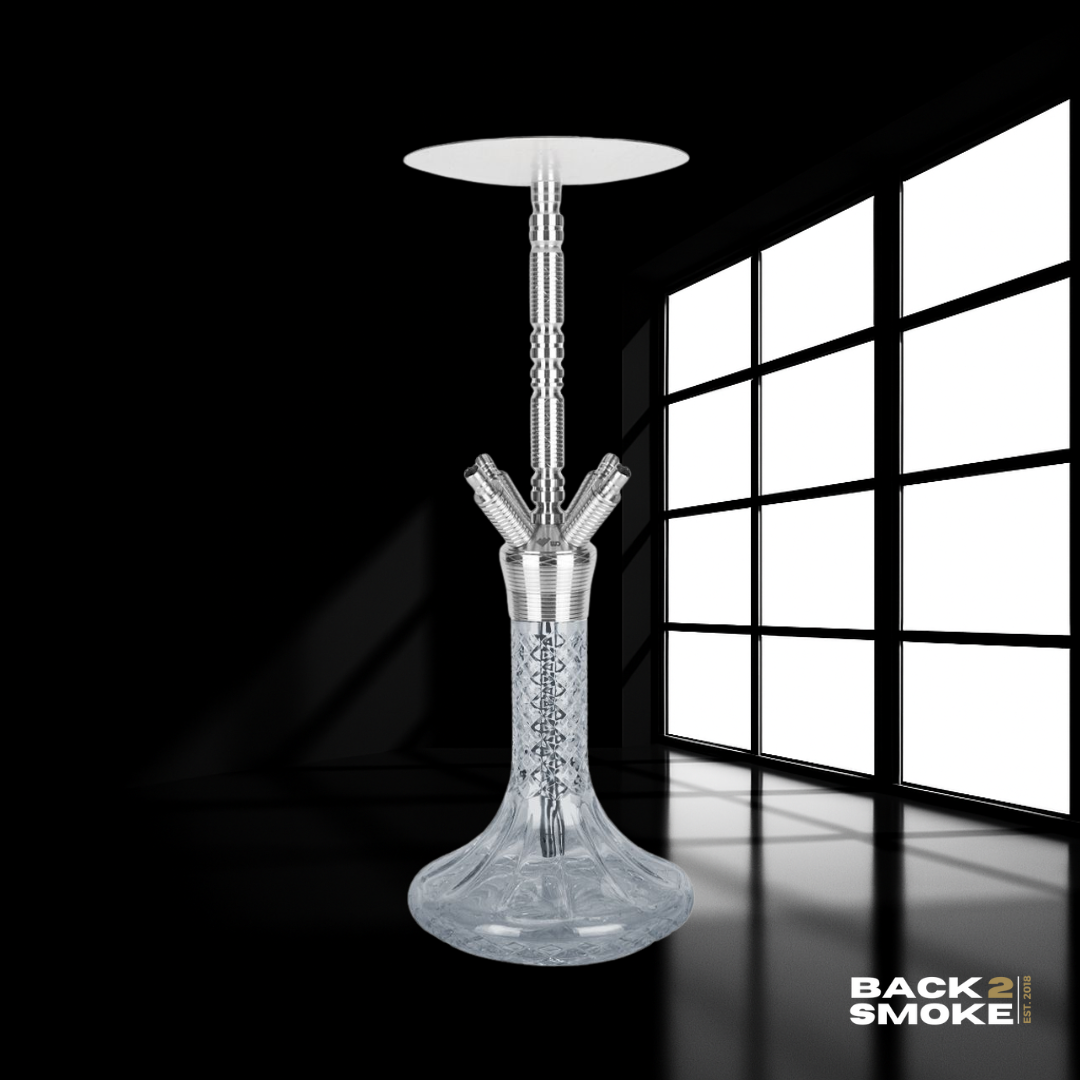 WD Hookah Edelstahl-Shisha - G45-14