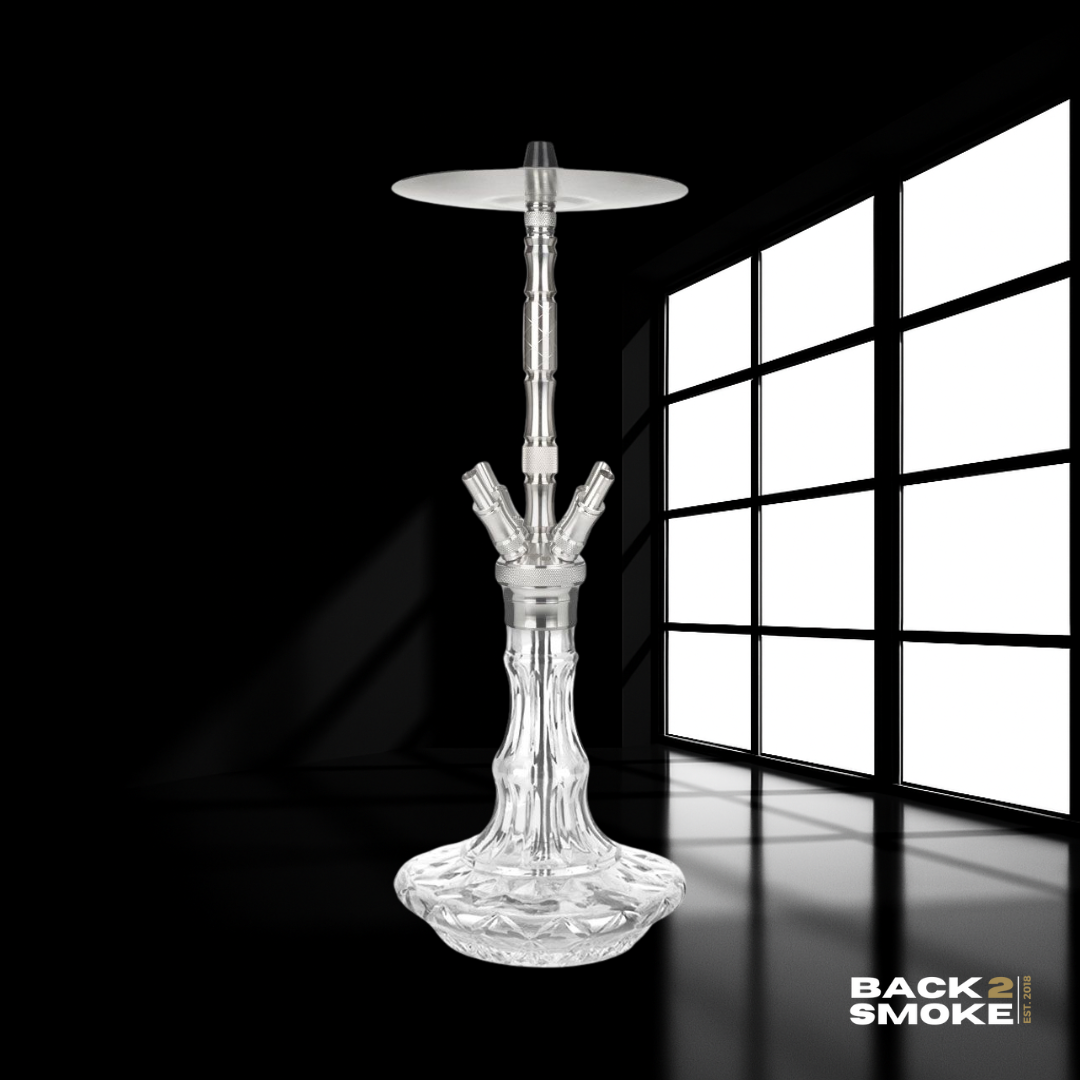 WD Hookah Edelstahl-Shisha - G62-9