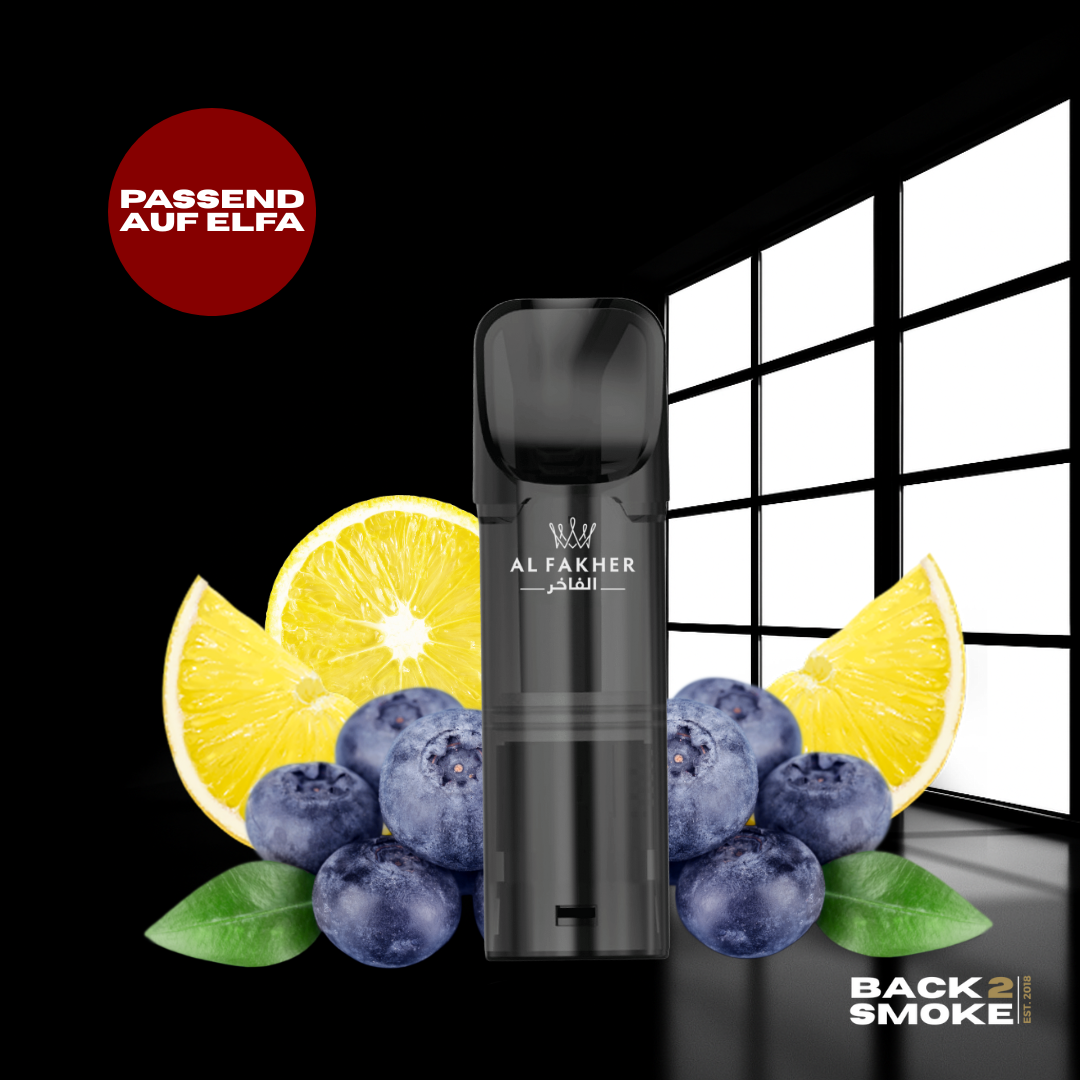 Al Fakher Pods (2er) 20mg - Blueberry Lemonade