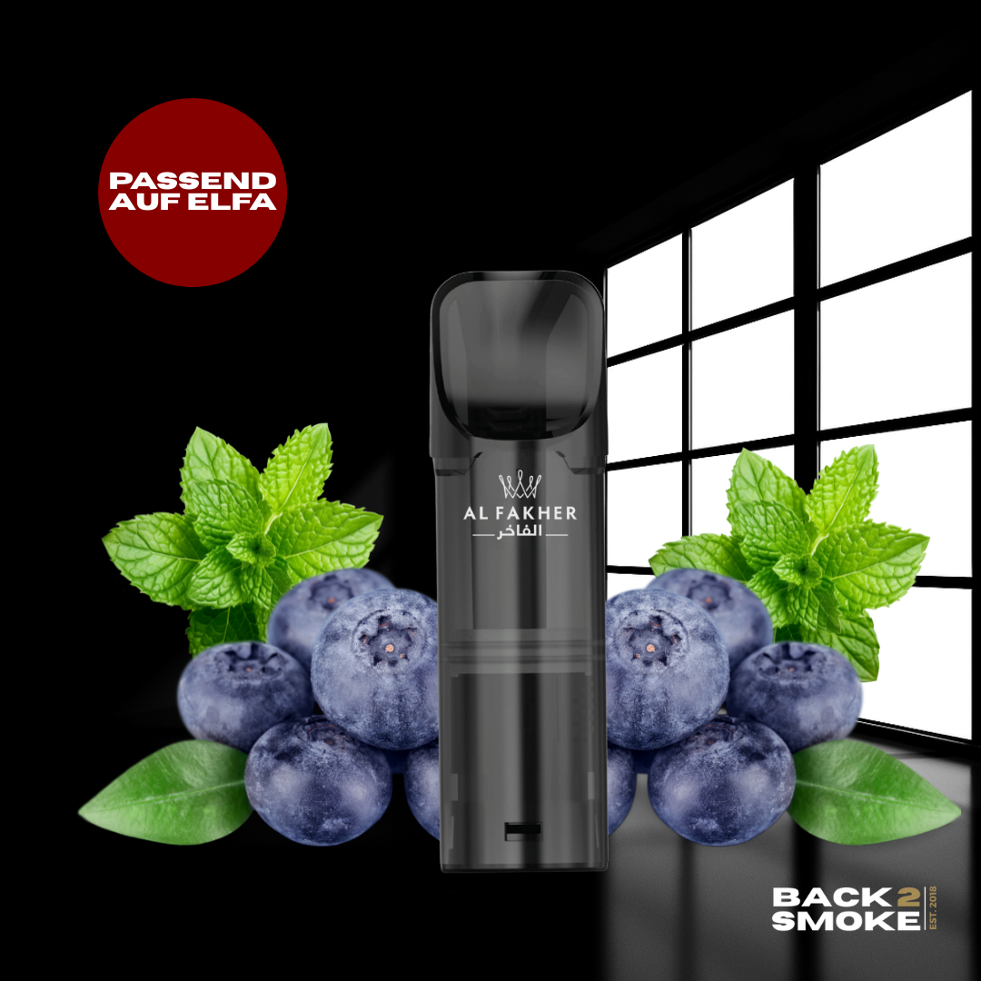 Al Fakher Pods (2er) 20mg - Blueberry Mint