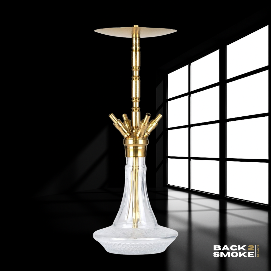 WD Hookah Edelstahl-Shisha - G30G-49