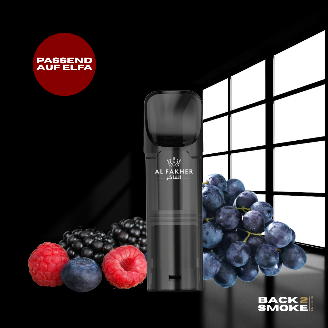 Al Fakher Pods (2er) 20mg - Grape Berry