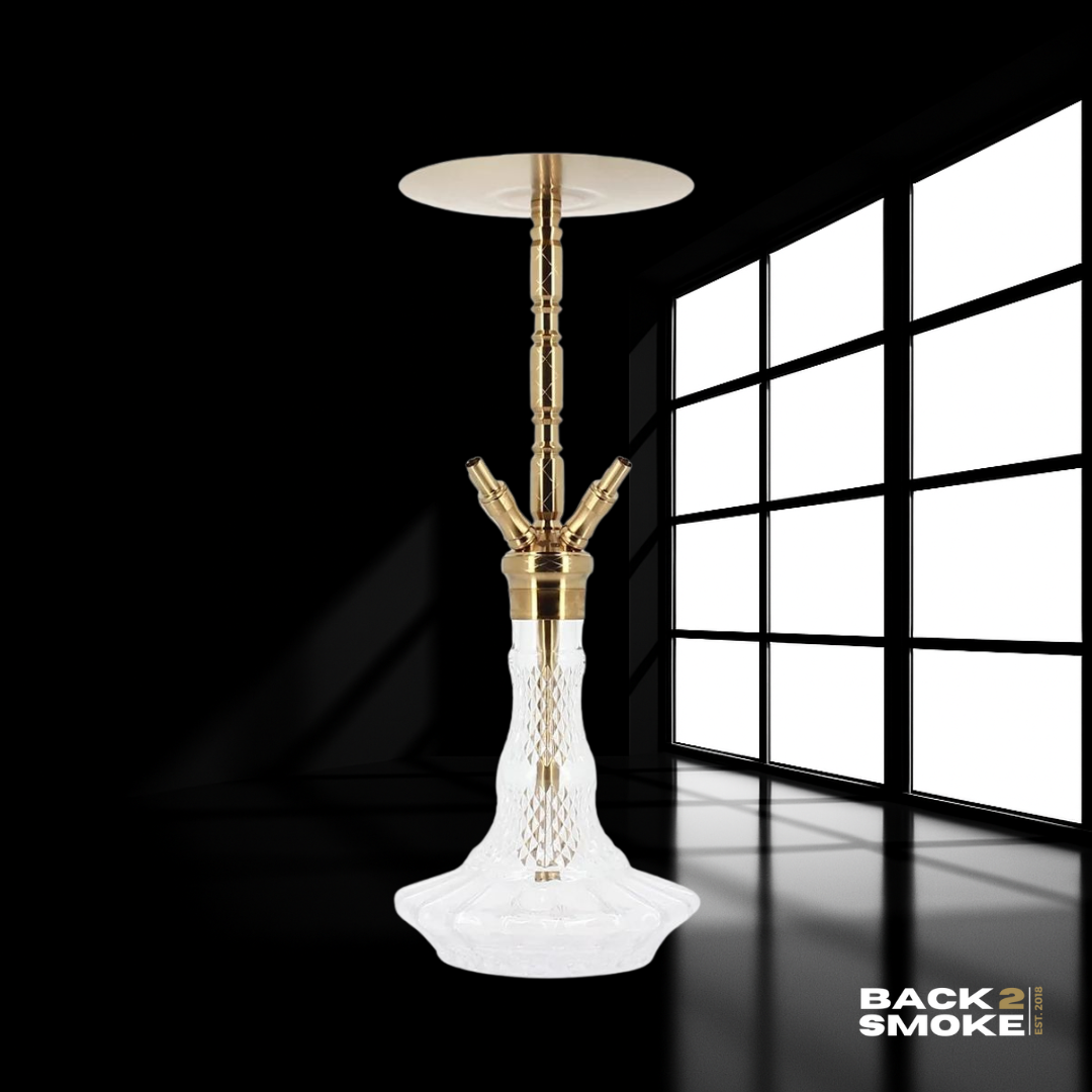 WD Hookah Edelstahl-Shisha - G30G-37