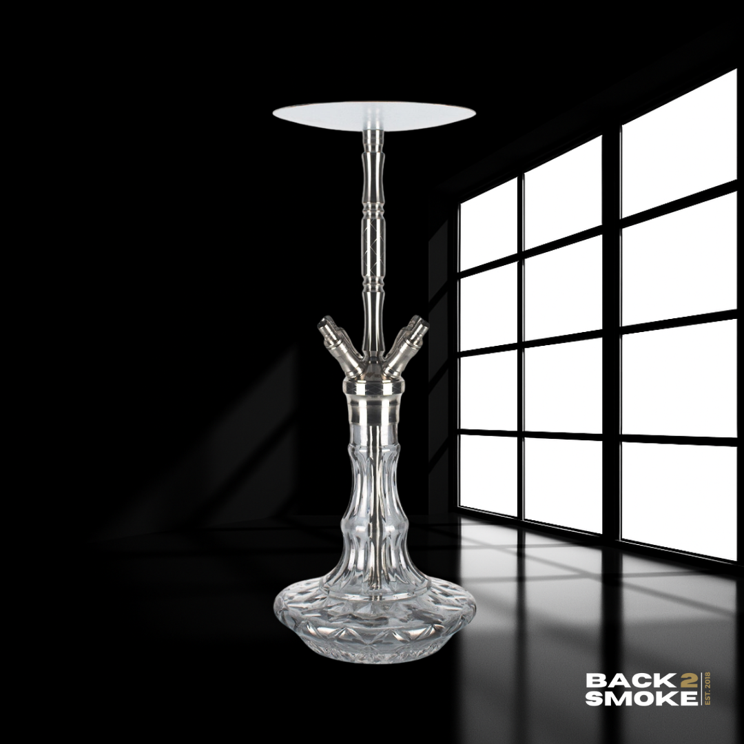 WD Hookah Edelstahl-Shisha - G33-24