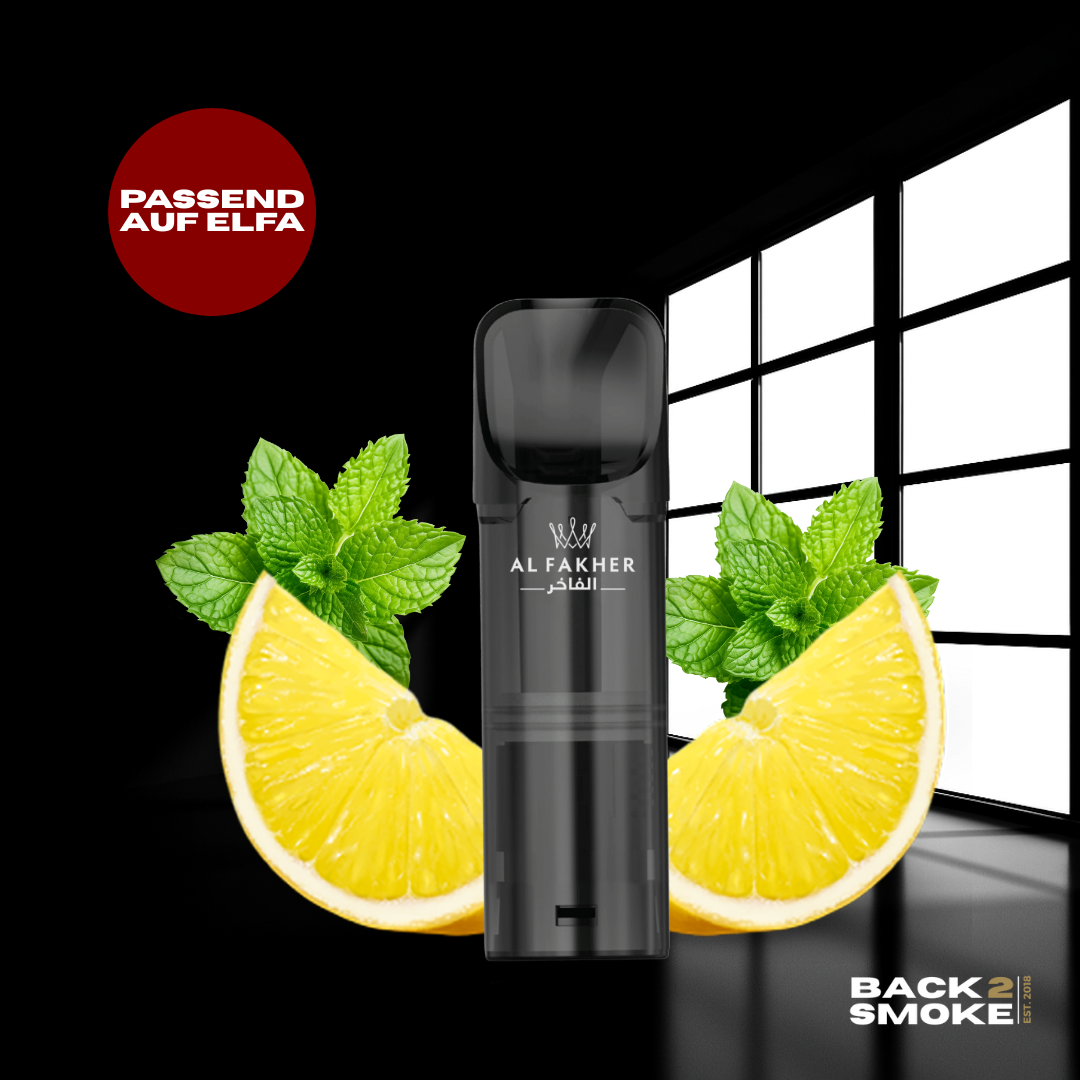 Al Fakher Pods (2er) 20mg - Lemon Mint