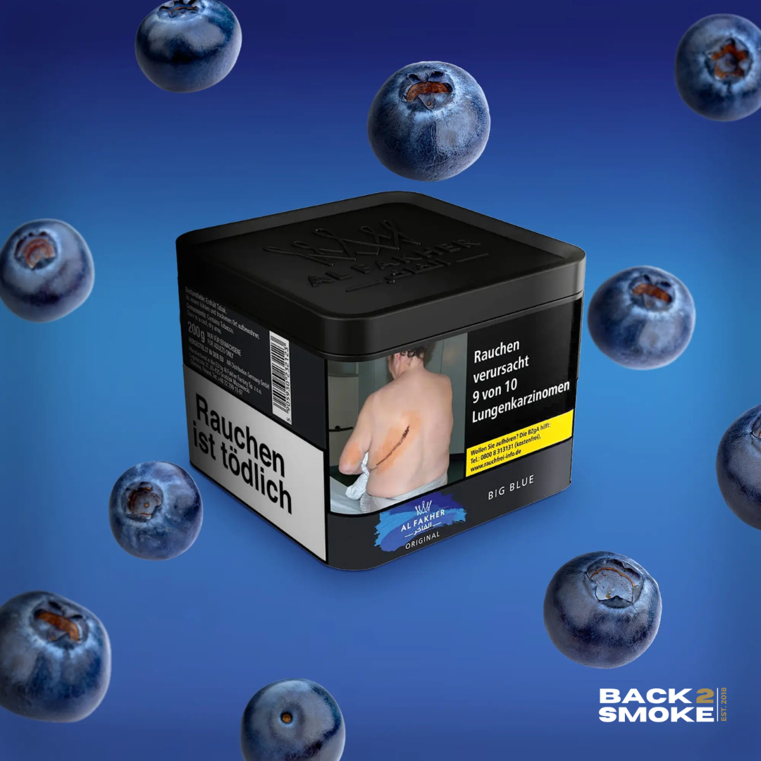 Al Fakher Tobacco 200g - Big Blue