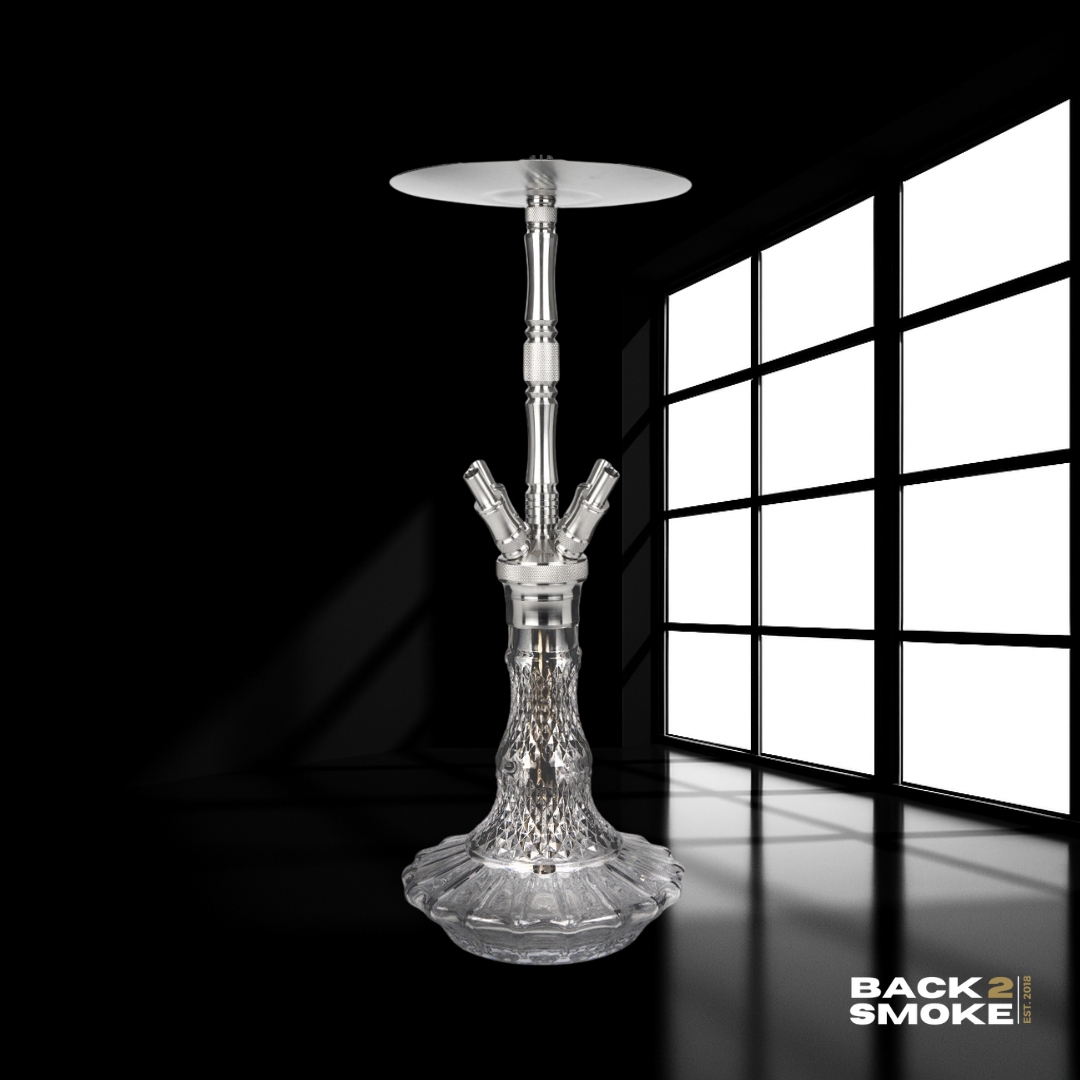 WD Hookah Edelstahl-Shisha - G63-38