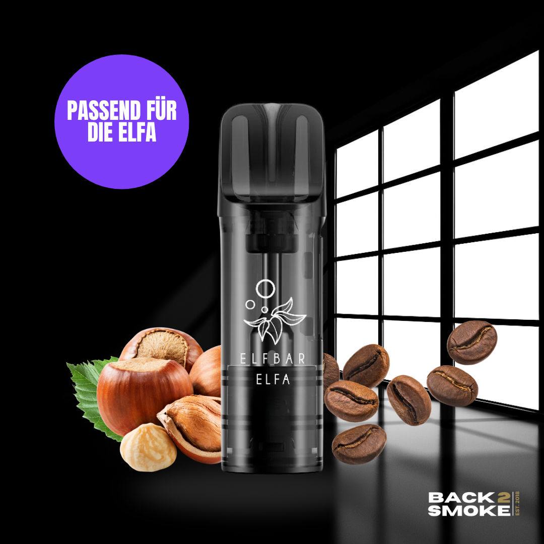 Elfbar Elfa Pods (2er) 20mg - Hazelnut Coffee