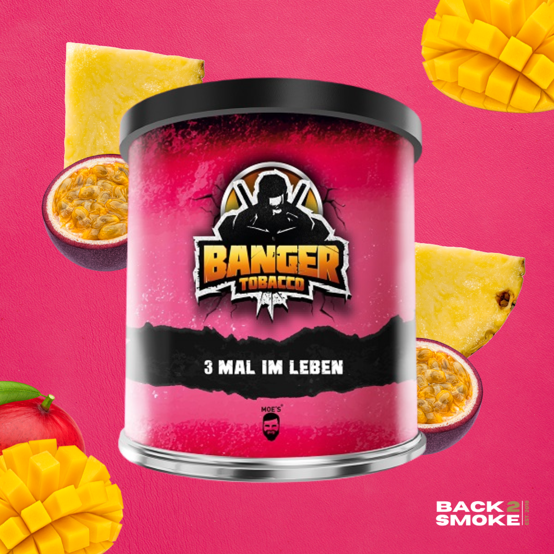 Banger Tobacco 200g - 3 mal im Leben