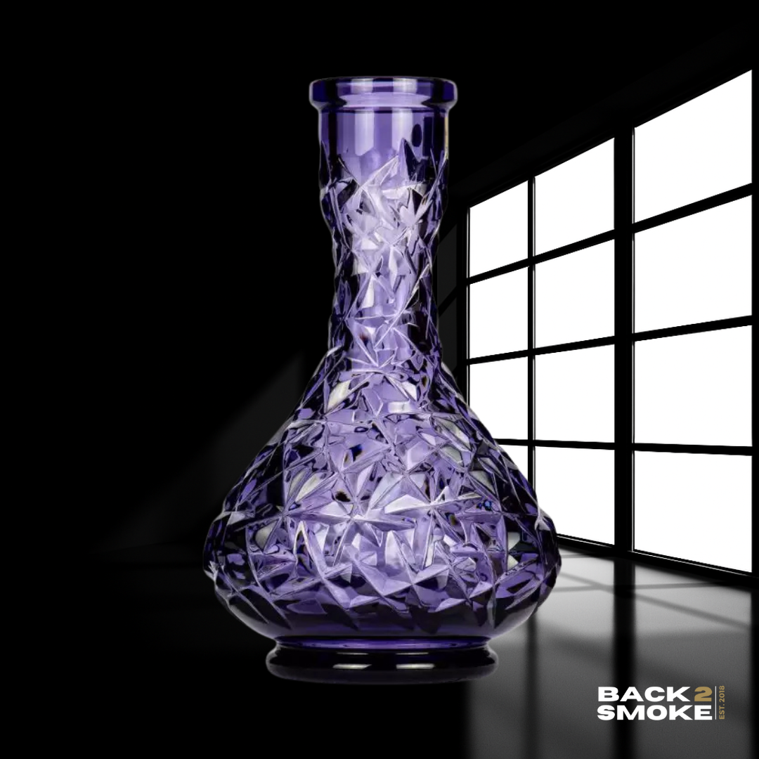 Caesar Crystal Large Drop - Rock - Amethyst Shisha Bowl