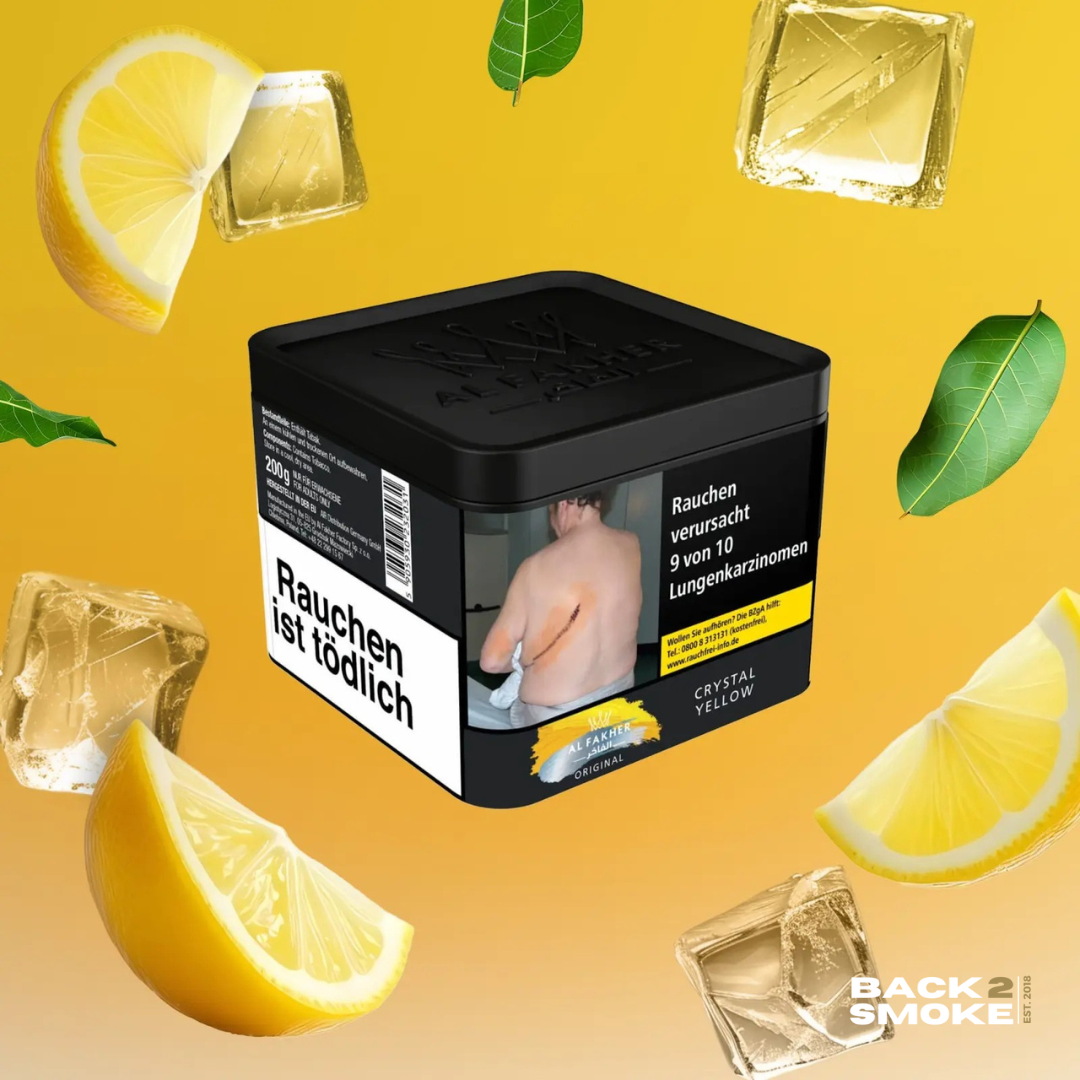 Al Fakher Tobacco 200g - Crystal Yellow
