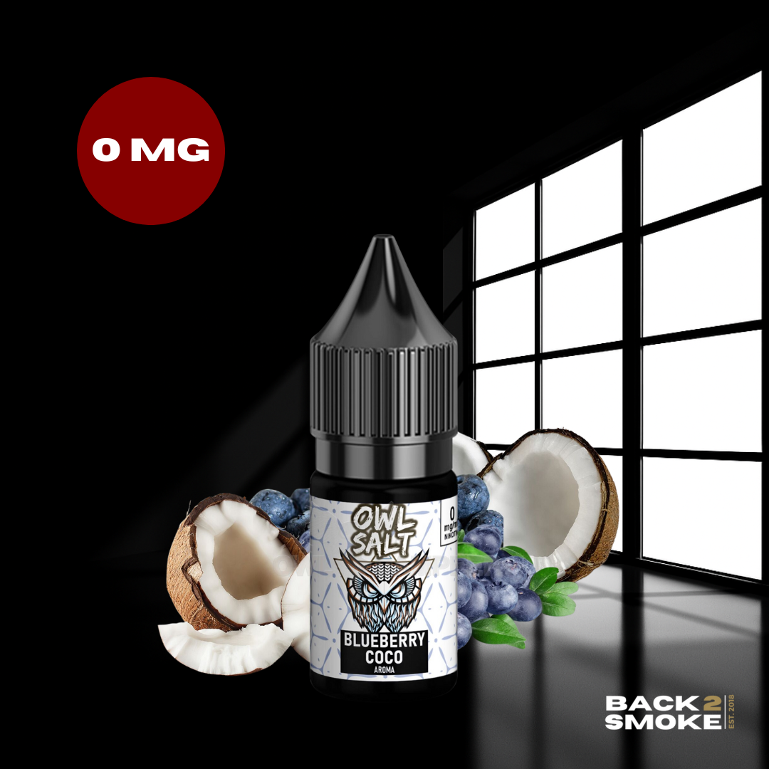 OWL Liquid 10ml - 0mg - Blueberry Coco