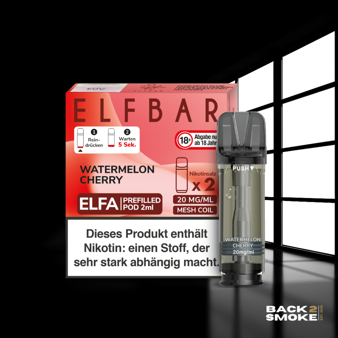 Elfbar Elfa Pods (2er) 20mg - Watermelon Cherry