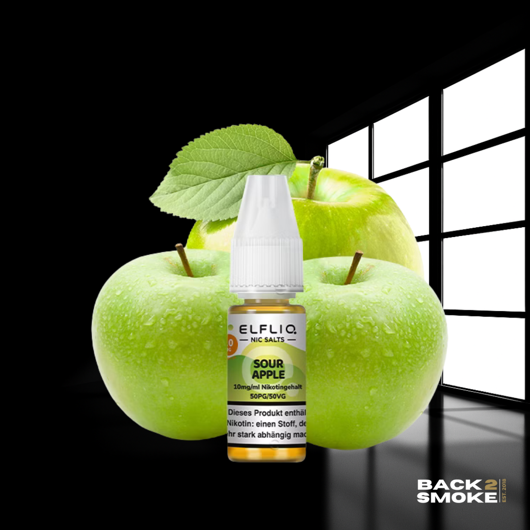 Elfbar Liquid 10ml - Sour Apple