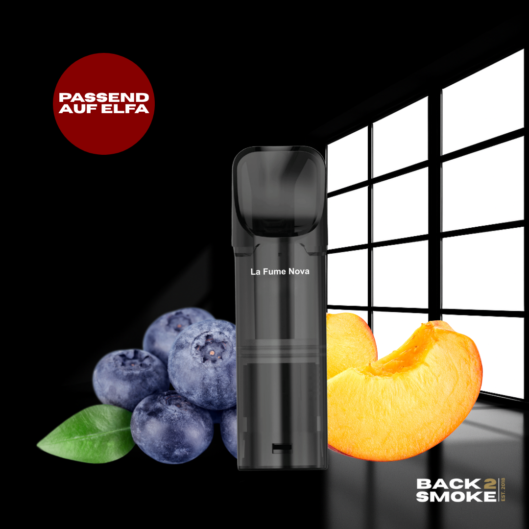 La Fume Nova Pods (2er) 20mg - Peach Blueberry