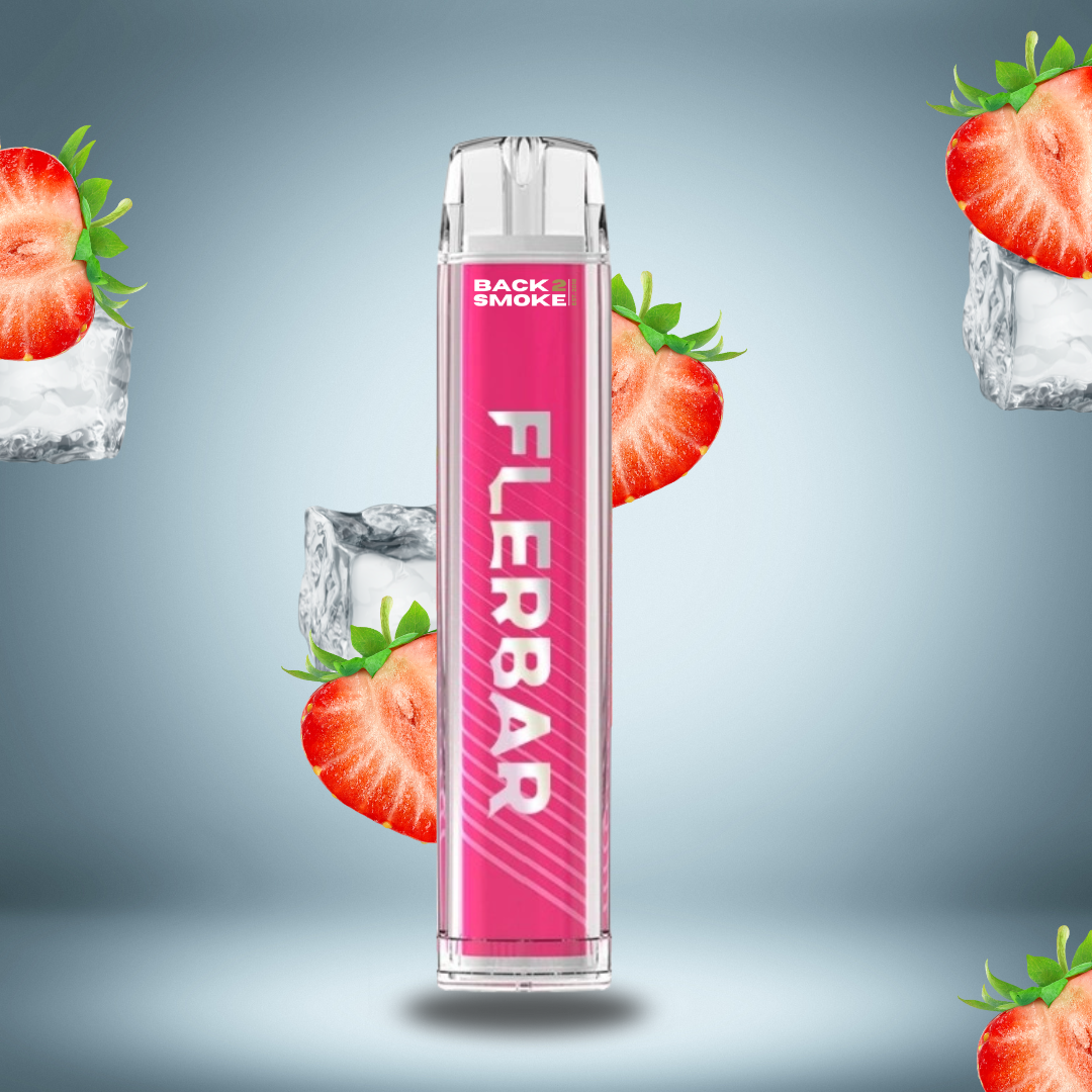 Flerbar Vape 20mg - 600 Züge - Strawberry Ice