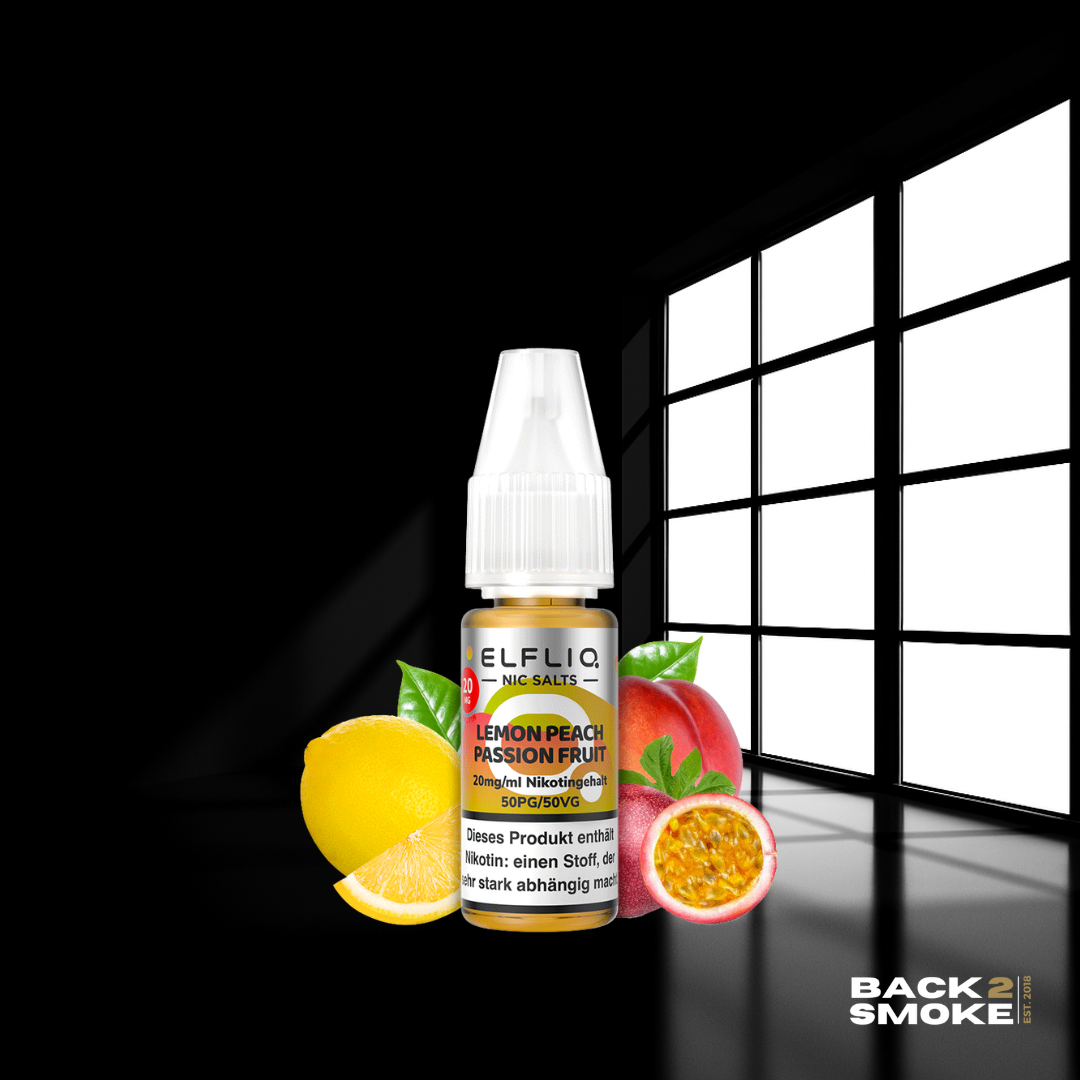 Elfbar Liquid 10ml - Lemon Peach Passionfruit