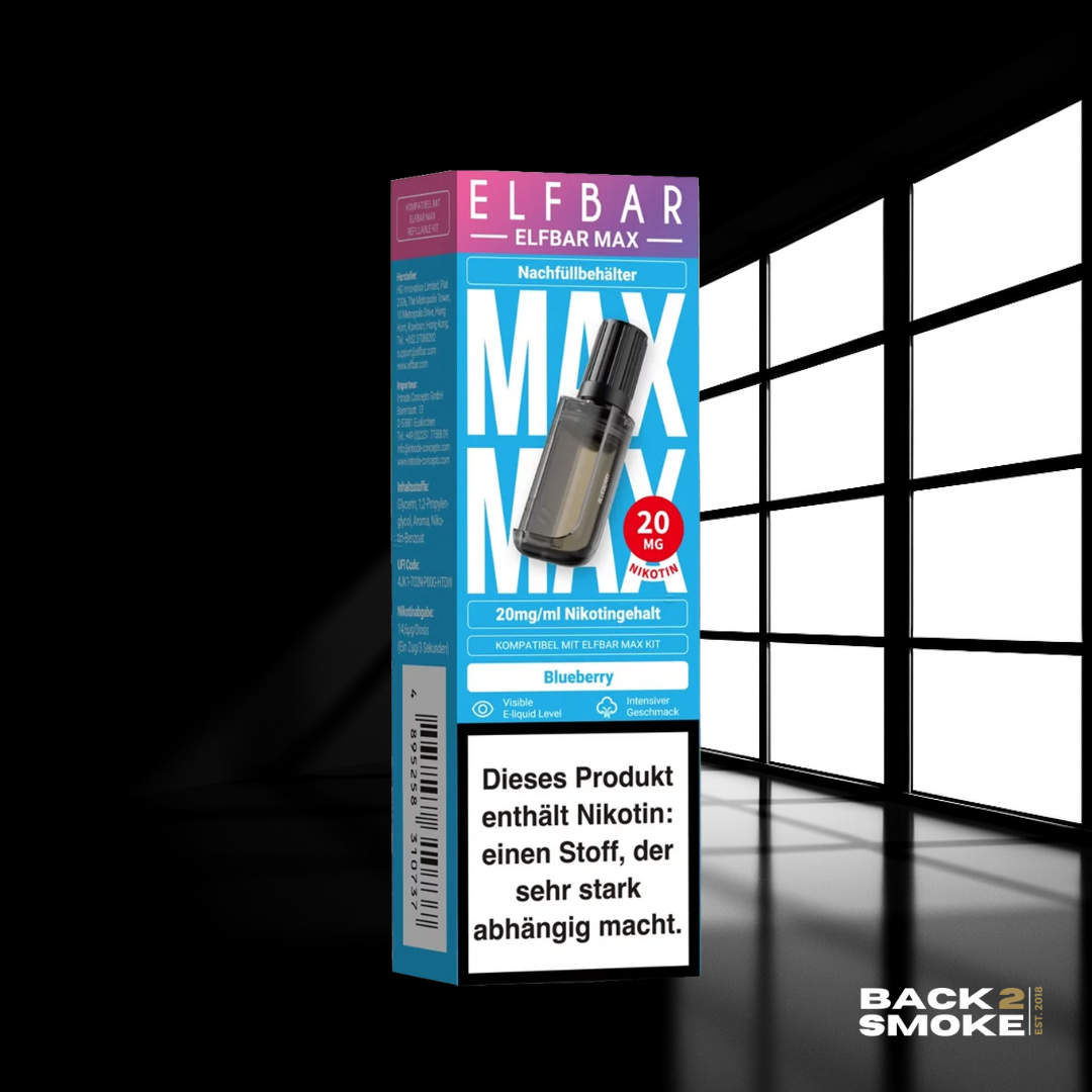Elfbar Max Pod 6000 Züge - Blueberry