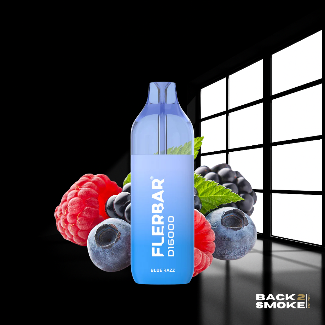FlerBar D16000 Züge 20mg - Blue Razz