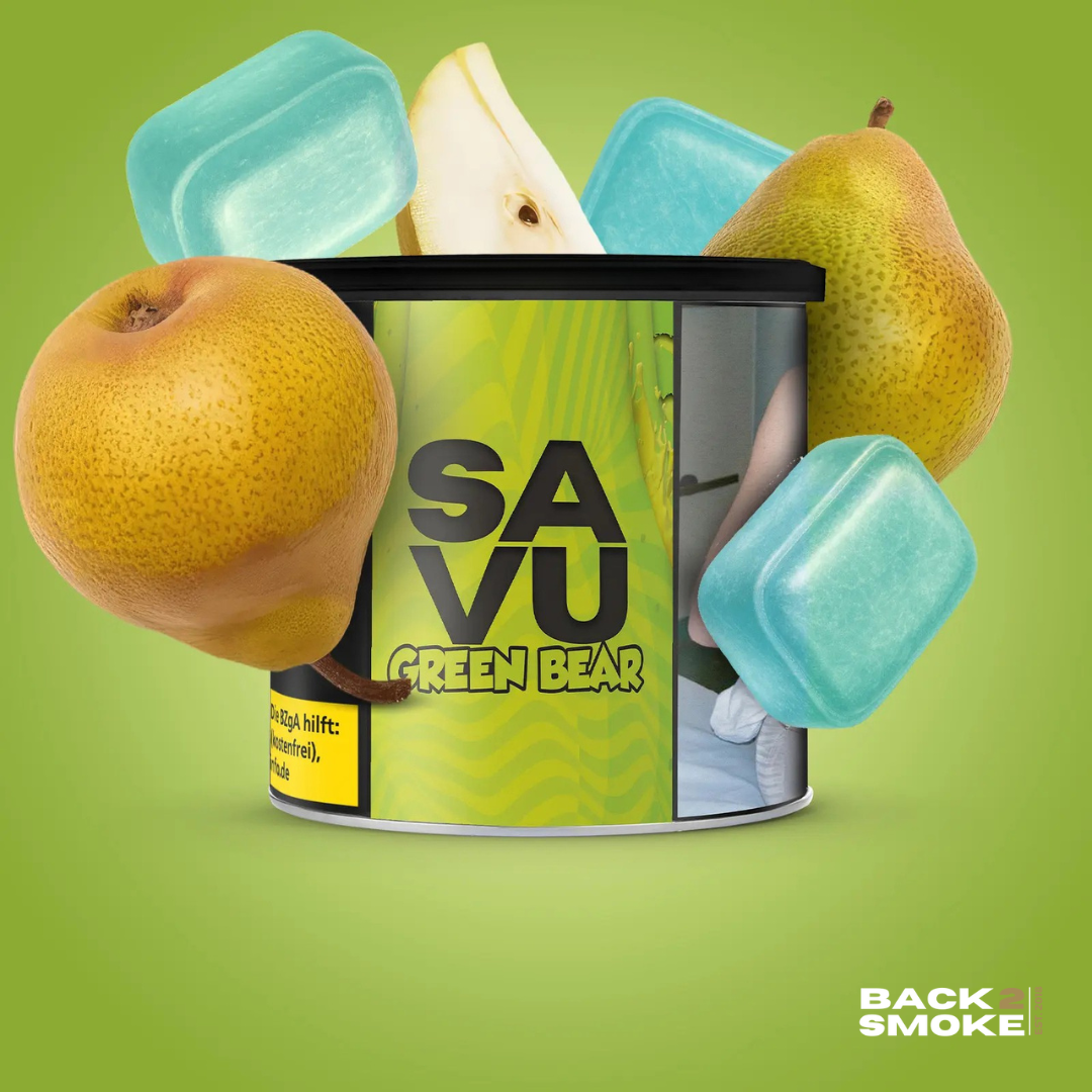 Savu Tobacco 200g - Green Bear