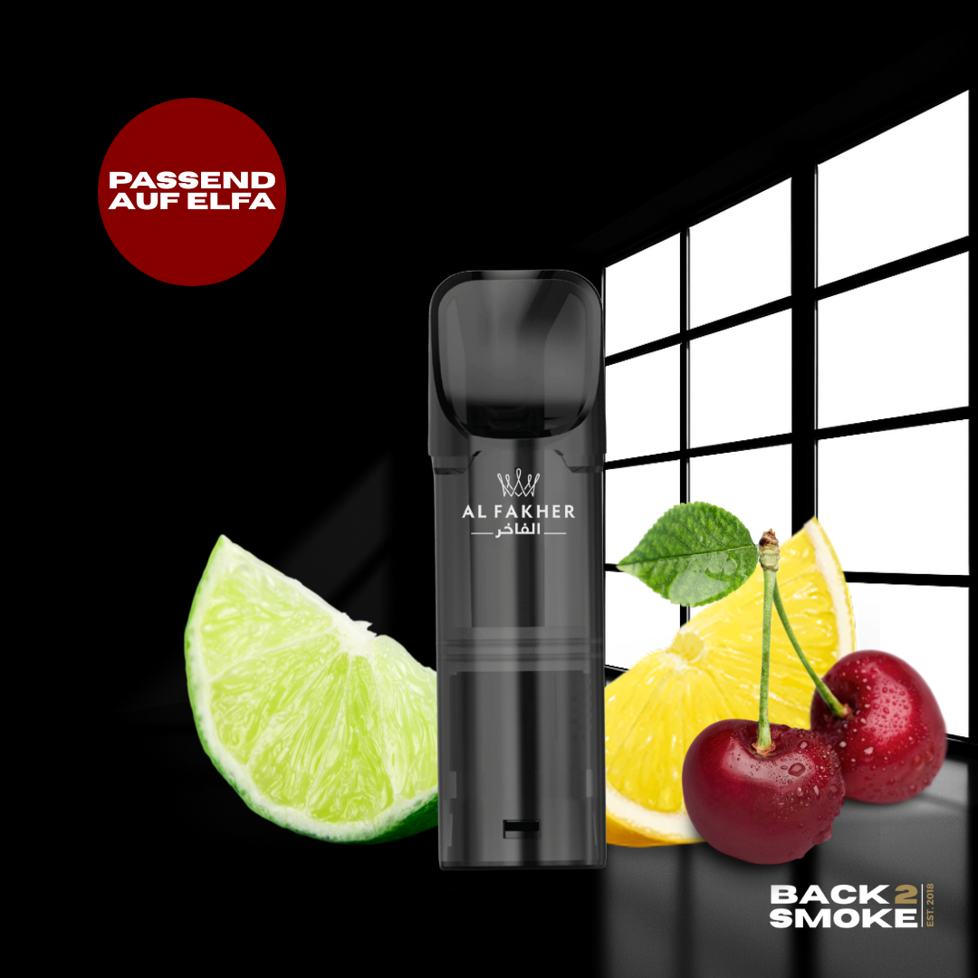 Al Fakher Pods (2er) 20mg - Lemon Lime Cherry Fizz