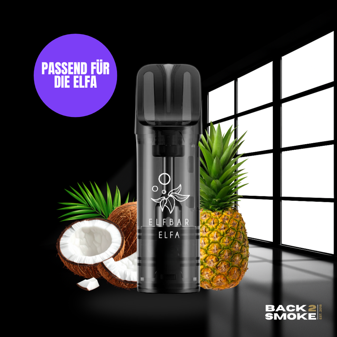 Elfbar Elfa Pods (2er) 20mg - Pineapple Coconut