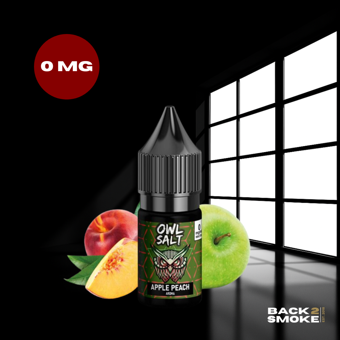 OWL Liquid 10ml - 0mg - Apple Peach