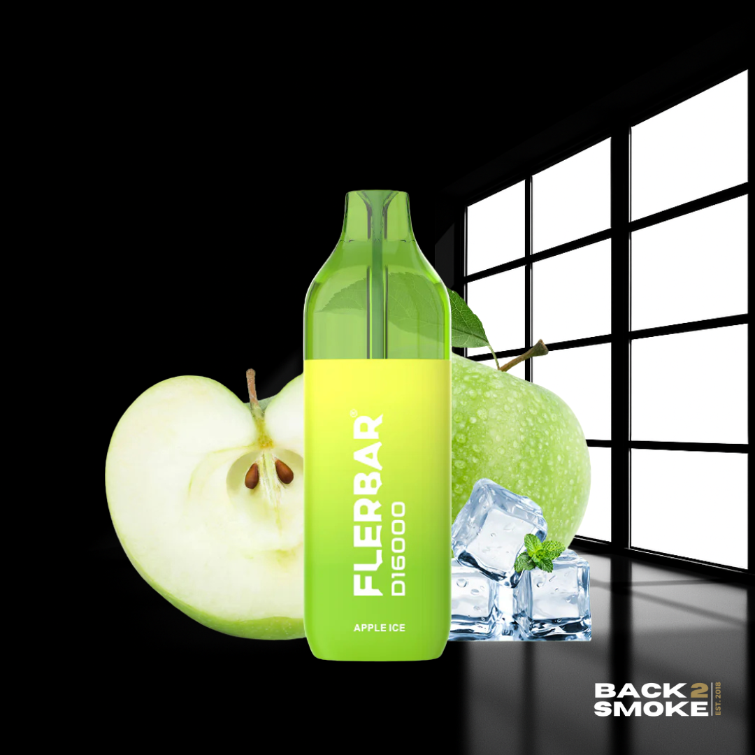 FlerBar D16000 Züge 20mg - Green Apple Ice