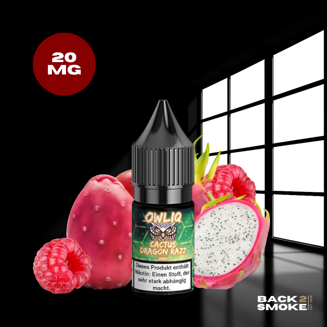 OWL Liquid 10ml - 20mg - Cactus Dragon Razz