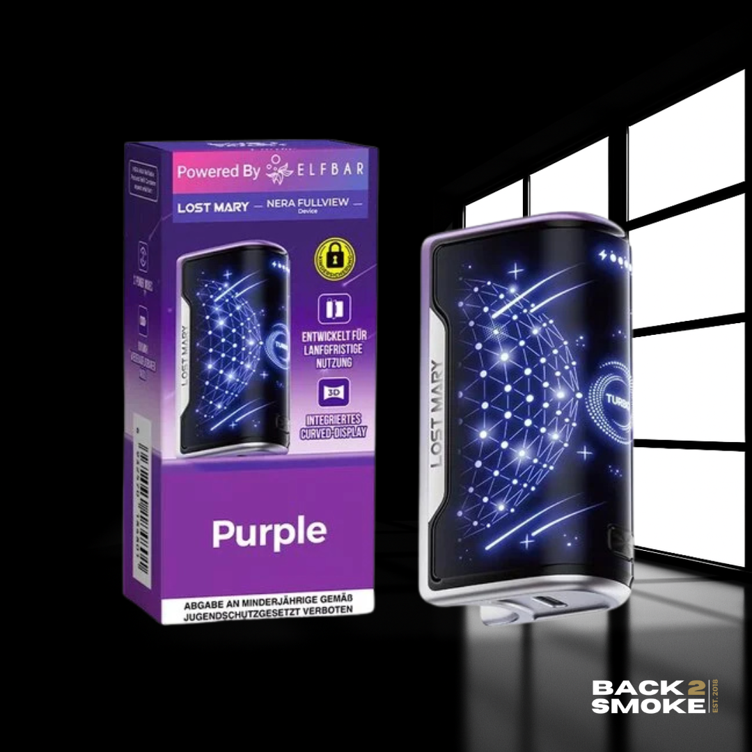 Lost Mary (Elfbar) Nera Fullview Akku - Purple