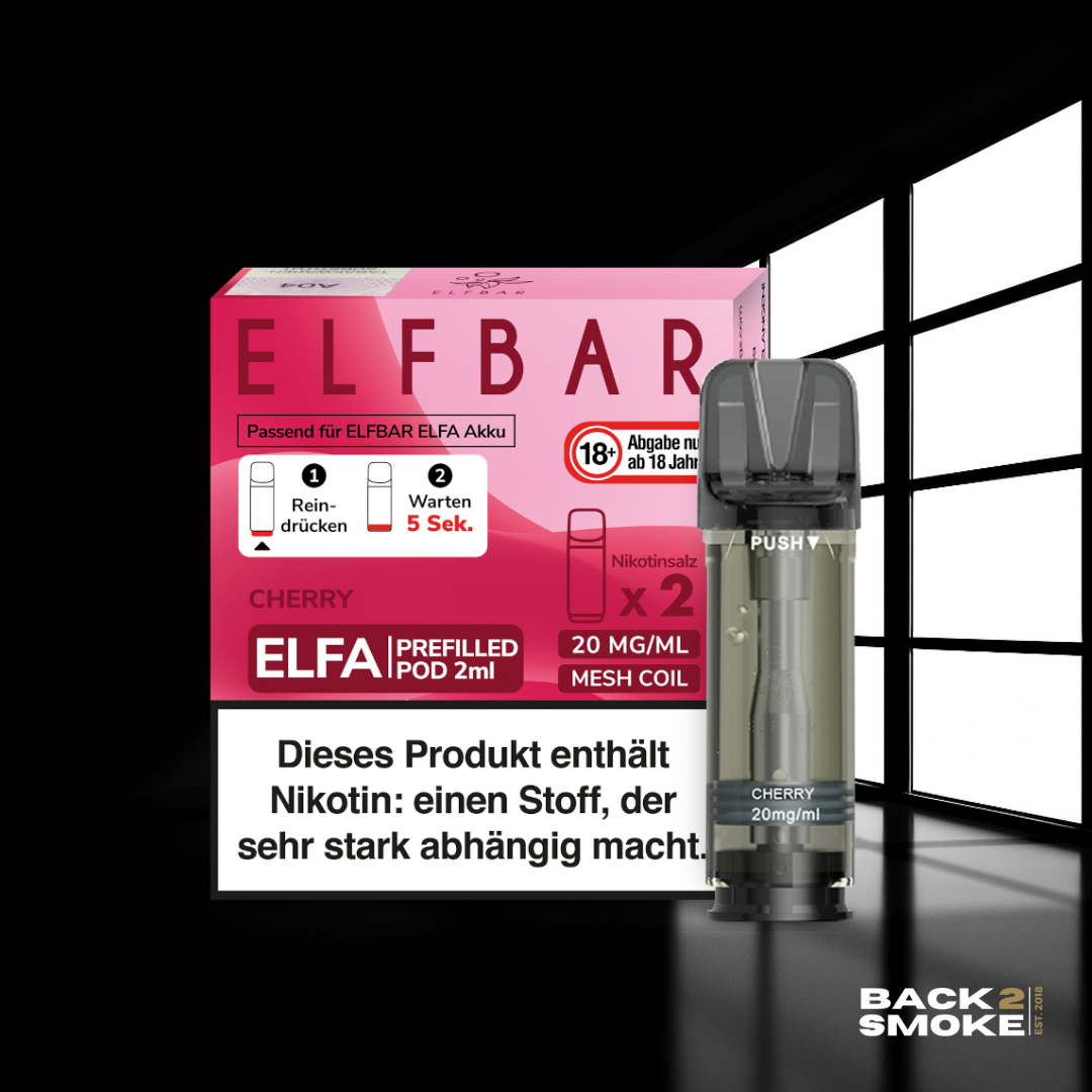 Elfbar Elfa Pods (2er) 20mg - Cherry