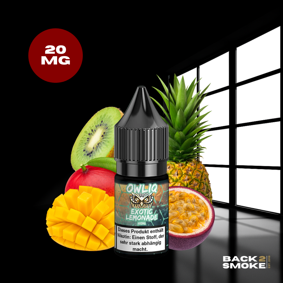 OWL Liquid 10ml - 20mg - Exotic Lemonade