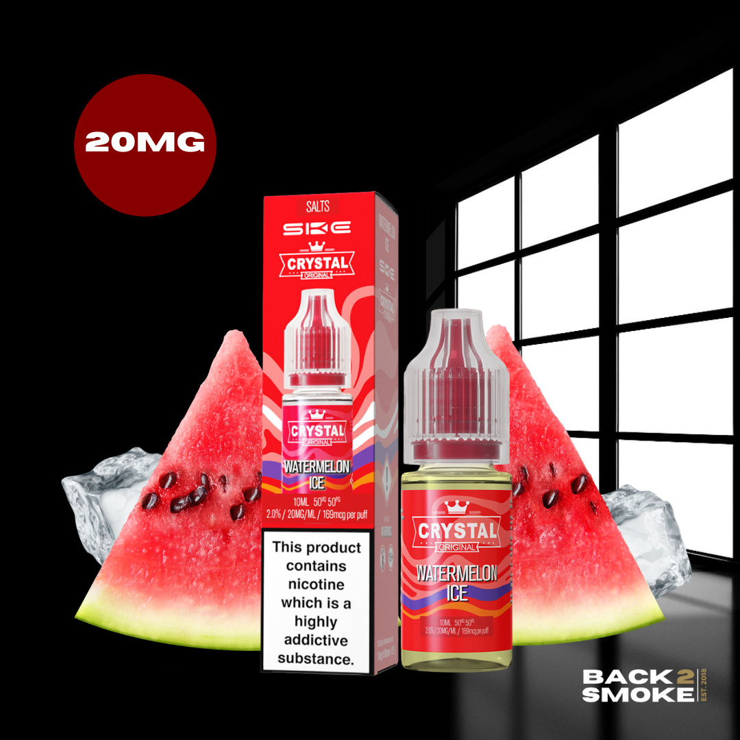 Crystal Bar Liquid 10ml - 20mg - Watermelon Ice