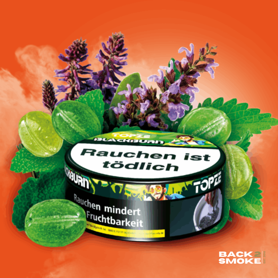 Black Burn Tobacco 100g - Top Ze
